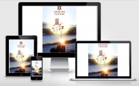 财富·雪山和院html5响应式音乐触屏版手机wap企业网站模板下载200多套手机wap站点html模版(...