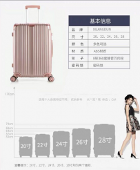 性价比高100多的拉杆箱排行榜,100元左右拉杆箱推荐
