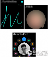 苹果表digital touch功能怎么用