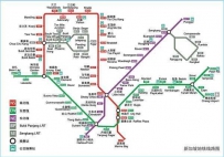 新加坡地铁图 2017新加坡地铁线路图及价格