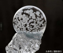 零下9℃吹出的绝美冰晶泡泡，美到让人无法移开目光啊