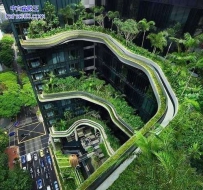 看人家这绿化做得多好